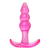 Bubbles Bumpy Starter Anal Plug - Анальна пробка, 10,8 см (рожевий) - купити в Києві, Україні