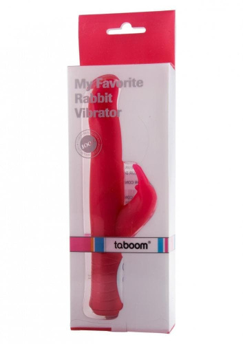 Taboom My Favorite Rabbit - изящный вибратор, 16Х3.5 см (розовый)