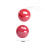 LyBaile Twins Ball Purple - Вагинальные шарики со смещенным центром тяжести, 3,5 см (красный) LyBaile Twins Ball Purple - Вагинальные шарики со смещенным центром тяжести, 3,5 см (красный)
