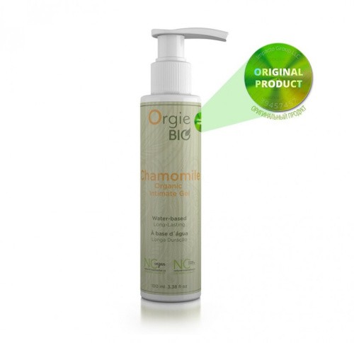 Orgie Bio Chamomile Intimate Gel-лубрикант на водній основі з ромашкою, 100 мл - купити в Києві, Україні