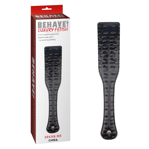 Chisa - Behave! Spank Me Paddle - Шлепалка с рельефом