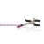 CalExotics Purple Chain Nipple Clamps зажимы для сосков CalExotics Purple Chain Nipple Clamps зажимы для сосков