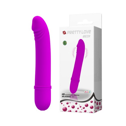 Pretty Love Beck Vibrator Purple - Вибратор, 12 см (фиолетовый)