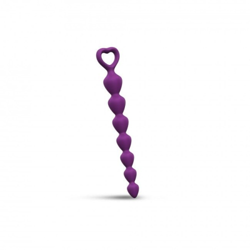 Love To Love Bing Bang S Purple Rain - анальная цепочка, 14.4х2.2 см (фиолетовый)