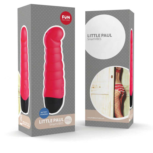 Fun Factory Little Paul - мини-вибромассажер, 10.5х2.1 см (розовый)