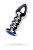 Toyfa Metal - Спиралевидная анальная пробка с камнем, 8.5х3.8 см (синий) Toyfa Metal - Спиралевидная анальная пробка с камнем, 8.5х3.8 см (синий)