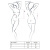 Passion Bes Corset - Корсет под латекс с пажами, 6XL/7XL Passion Bes Corset - Корсет под латекс с пажами, 6XL/7XL