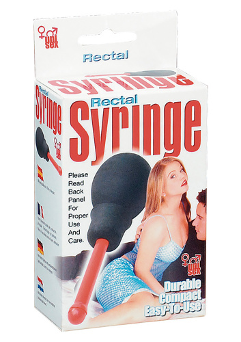 Seven Creations Rectal Syringe анальный душ с 2 насадками, 40 мл