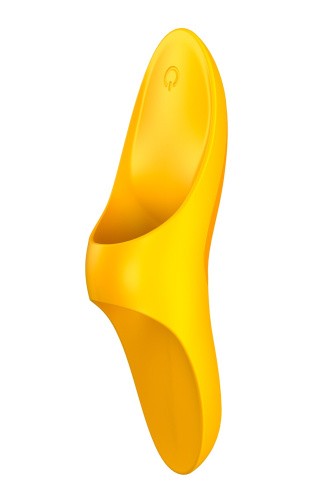 Satisfyer Teaser - Вибратор на палец, 12х3.5 см (жёлтый)