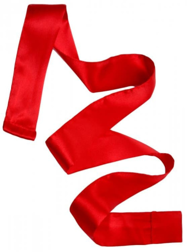 GreyGasms Scarlet Red Satin Sash Set - атласные ленты для фиксации