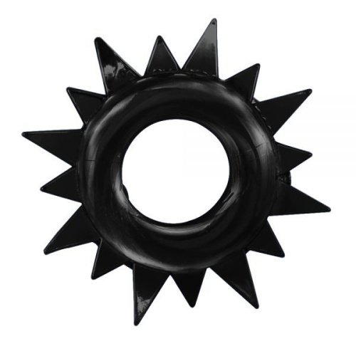 Get Lock Cock Rings Set Black - Набор эрекционных колец 4 шт, 3 см (черный)