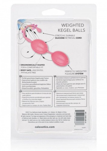 Вагинальные шарики Weighted Kegel Balls (голубой)