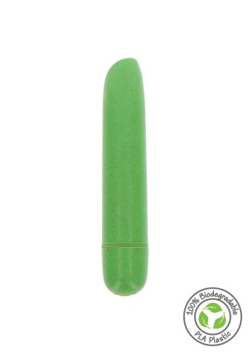 Fuck Green Bio Bullet - Вибропуля, 9,5 см (зеленый)