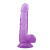 Hi-Rubber 7.7" Dildo Purple - Фаллоимитатор с мошонкой, 19,5 см (фиолетовый) Hi-Rubber 7.7" Dildo Purple - Фаллоимитатор с мошонкой, 19,5 см (фиолетовый)