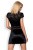 Obsessive 846-PEI-1 peignoir - сексуальный пеньюар с кружевом, XXL (чёрный) Obsessive 846-PEI-1 peignoir - сексуальный пеньюар с кружевом, XXL (чёрный)