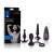CalExotics His Prostate Training Kit - Набор анальных стимуляторов, 3 шт (чёрный)