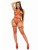 Leg Avenue - Studed O-ring harness teddy - Cексуальна червона портупея, S - купити в Києві, Україні