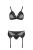 Passion NESSY SET - Эротический комплект белья, S/M (черный) Passion NESSY SET - Эротический комплект белья, S/M (черный)