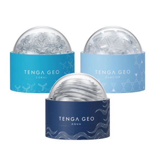 Мастурбатор Tenga Geo Coral Clear - купити в Україні | Секс шоп SEX-SHOP.ua