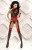 Lolitta Ideal bodystocking - сексуальный бодистокинг, S/M (чёрный с красным) Lolitta Ideal bodystocking - сексуальный бодистокинг, S/M (чёрный с красным)