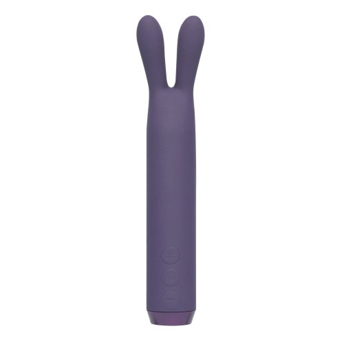 Je Joue Rabbit Bullet Vibrator Purple - вибратор с ушками, 13х2 см (фиолетовый)