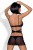 Сексуальный комплект Obsessive Bondy chemise  (S/M)