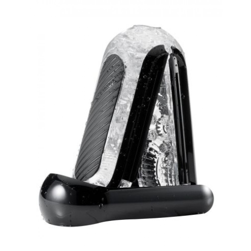 Tenga Flip Zero Gravity - Мастурбатор раскладной, 18х5 см (чёрный)