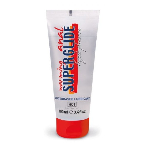 HOT ANAL Superglide Анальний лубрикант з зігріваючим ефектом, 100 мл - купити в Києві, Україні