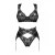 Obsessive Donna Dream - Еротичний комплект білизни, XS/S (чорний) - купити в Києві, Україні Obsessive Donna Dream - Еротичний комплект білизни, XS/S (чорний) - купити в Києві, Україні