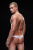 Baci Microfiber Thong - Мужские трусы черно-белый, M/L Baci Microfiber Thong - Мужские трусы черно-белый, M/L