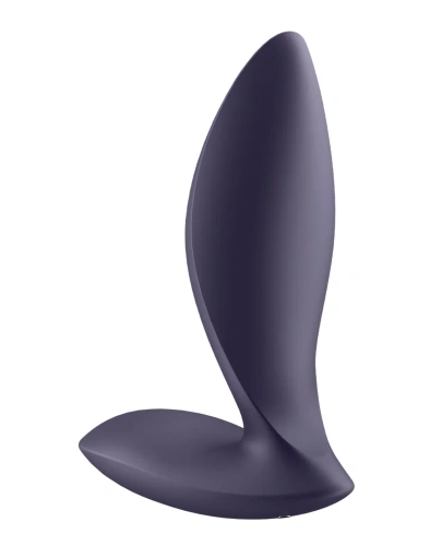 Satisfyer - Power Plug - Анальная пробка с вибрацией (синий)