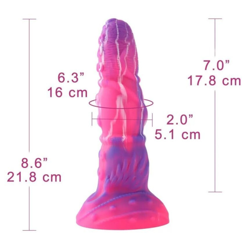 Фалоімітатор для секс-машин Hismith Tentacle Silicone Dildo Monster Series, KlicLok та присоска - купити в Україні | Секс шоп SEX-SHOP.ua