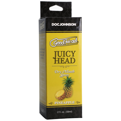 Doc Johnson Goodhead Juicy Head Dry Mouth Spray спрей от сухости во рту для орального секса со вкусом ананаса, 59 мл