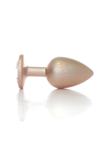 Анальная пробка Jewellery Pearl Gold Plug - размер L