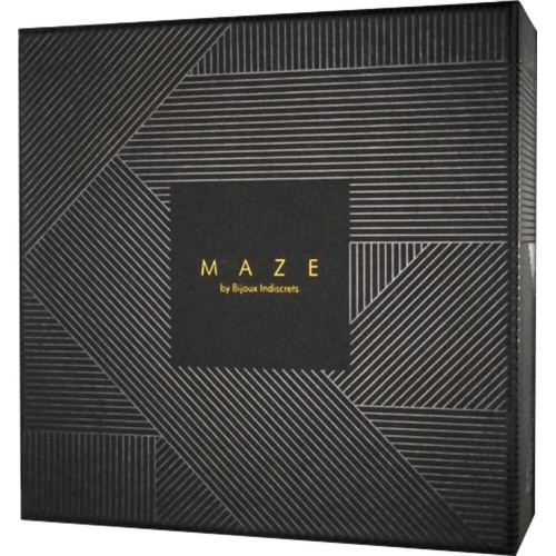 Bijoux Indiscrets MazeI Harness Black - Портупея из эко-кожи