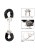 CalExotics Furry Cuffs - Наручники (чёрные)