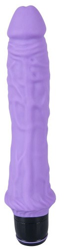 Orion - Vibra Lotus Lila Vibrator - Реалистичный вибратор, 22х4.5 см