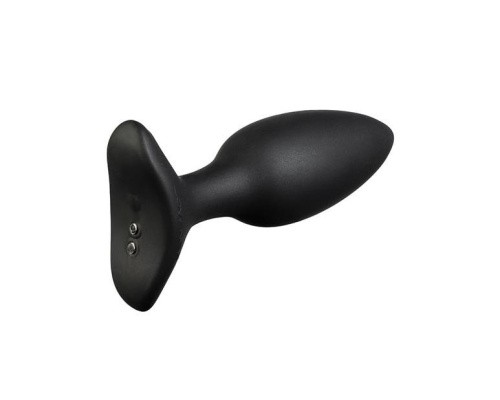Lovense Hush 2 - Анальная смарт-вибропробка, размер M, 13.5х4.4 см