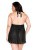 Плиссированный беби долл и стринги Fantasy Lingerie, XL/ХХL Плиссированный беби долл и стринги Fantasy Lingerie, XL/ХХL