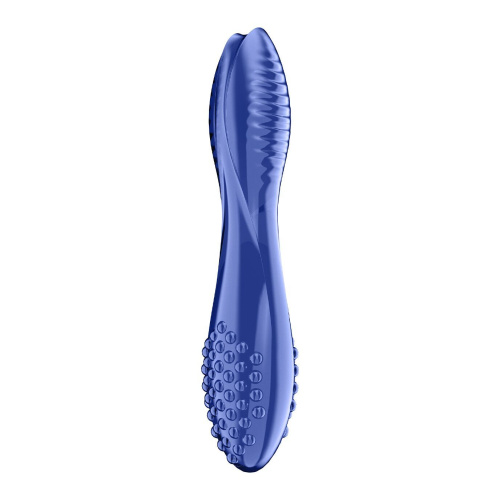 Двусторонний стеклянный дилдо Satisfyer Dazzling Crystal 2