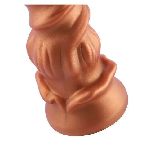 Фалоімітатор для секс-машин Hismith Spiral Grain Silicone Dildo Monster Series, спіральний рельєф - купити в Україні | Секс шоп SEX-SHOP.ua