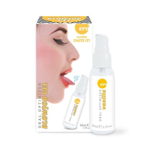 Hot Oral Optimizer Blowjob Gel оральний лубрикант, 50мл. (ваніль) - купити в Києві, Україні