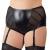 Orion Briefs with Suspenders - Трусики женские, XXXL (чёрные) Orion Briefs with Suspenders - Трусики женские, XXXL (чёрные)