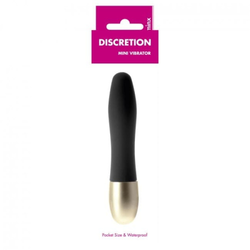 Minx Discretion Bullet Vibrator Black OS - Мини-вибратор, 8х2 см