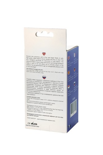 Toyfa A-Toys - Анальная пробка,12.5х3.2 см (фиолетовый)