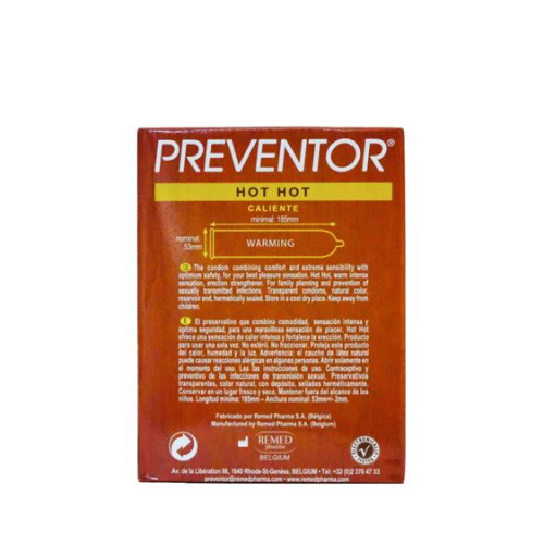 Preventor Hot Hot, 3 шт