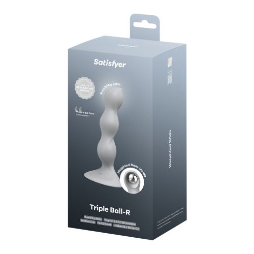 Анальный стимулятор-бусины Satisfyer Triple Ball-R