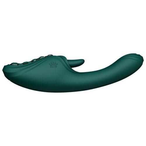 Вибратор-кролик со смарт управлением Zalo Ares Turquoise Green