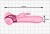 Adrien Lastic Mini Bonnie вибратор кролик с вращением ствола и 10 режимами вибрации, 18.4х3.1 см