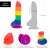 Addiction - Justin - 8" - Rainbow - радужный фаллоимитатор 20.3х4.5 см Addiction - Justin - 8" - Rainbow - радужный фаллоимитатор 20.3х4.5 см